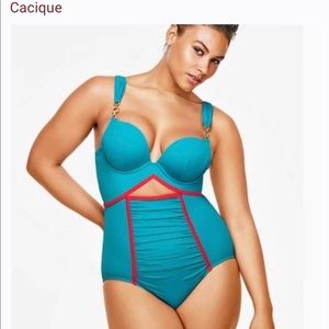 Sophie Theallet x Cacique Cutout One Piece Swim